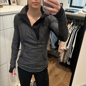 Lululemon Quarter Zip-Up Athletic Jacket